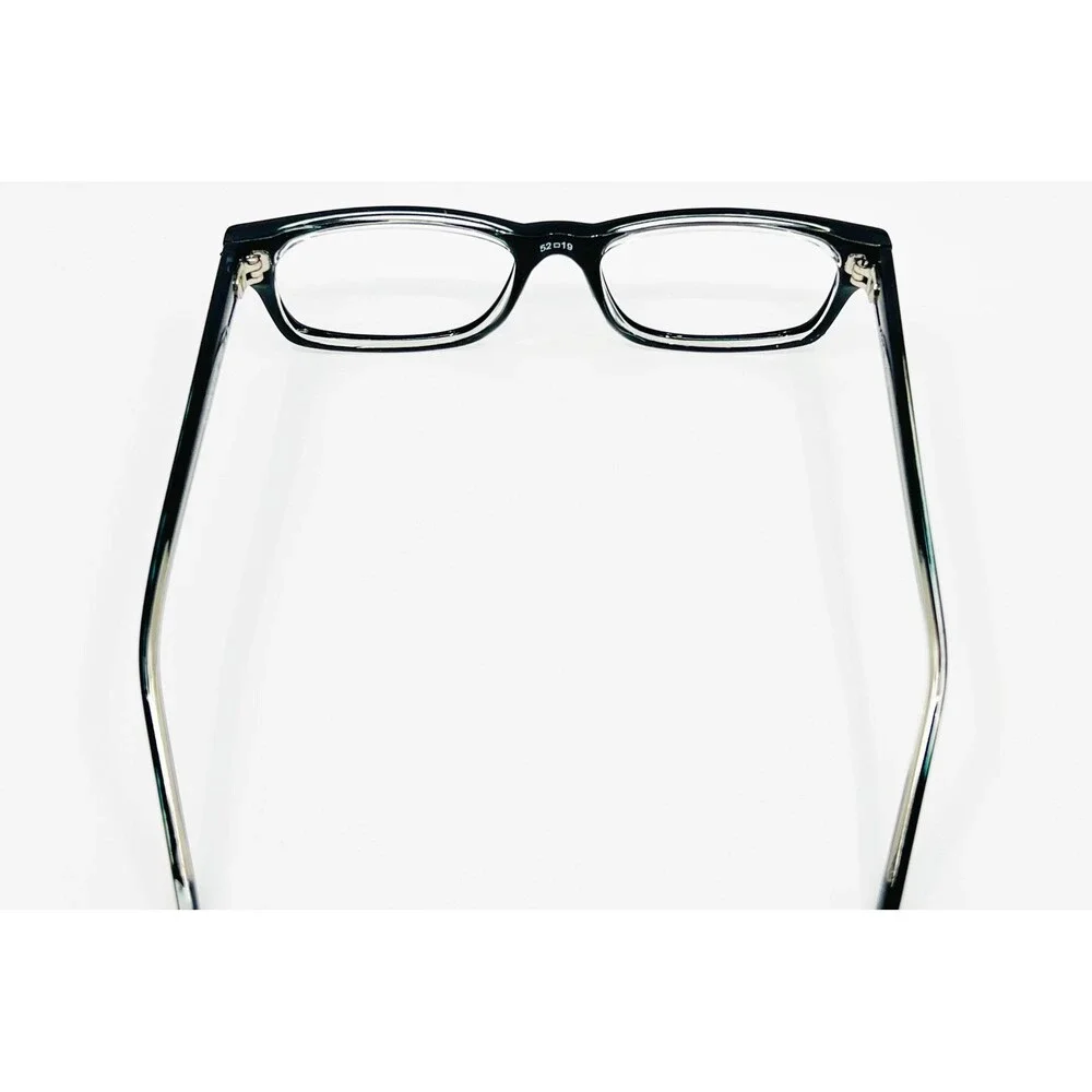 Randolph Eagle Eyeglass Frames Unisex Black Clear Rectangle 52-19-145